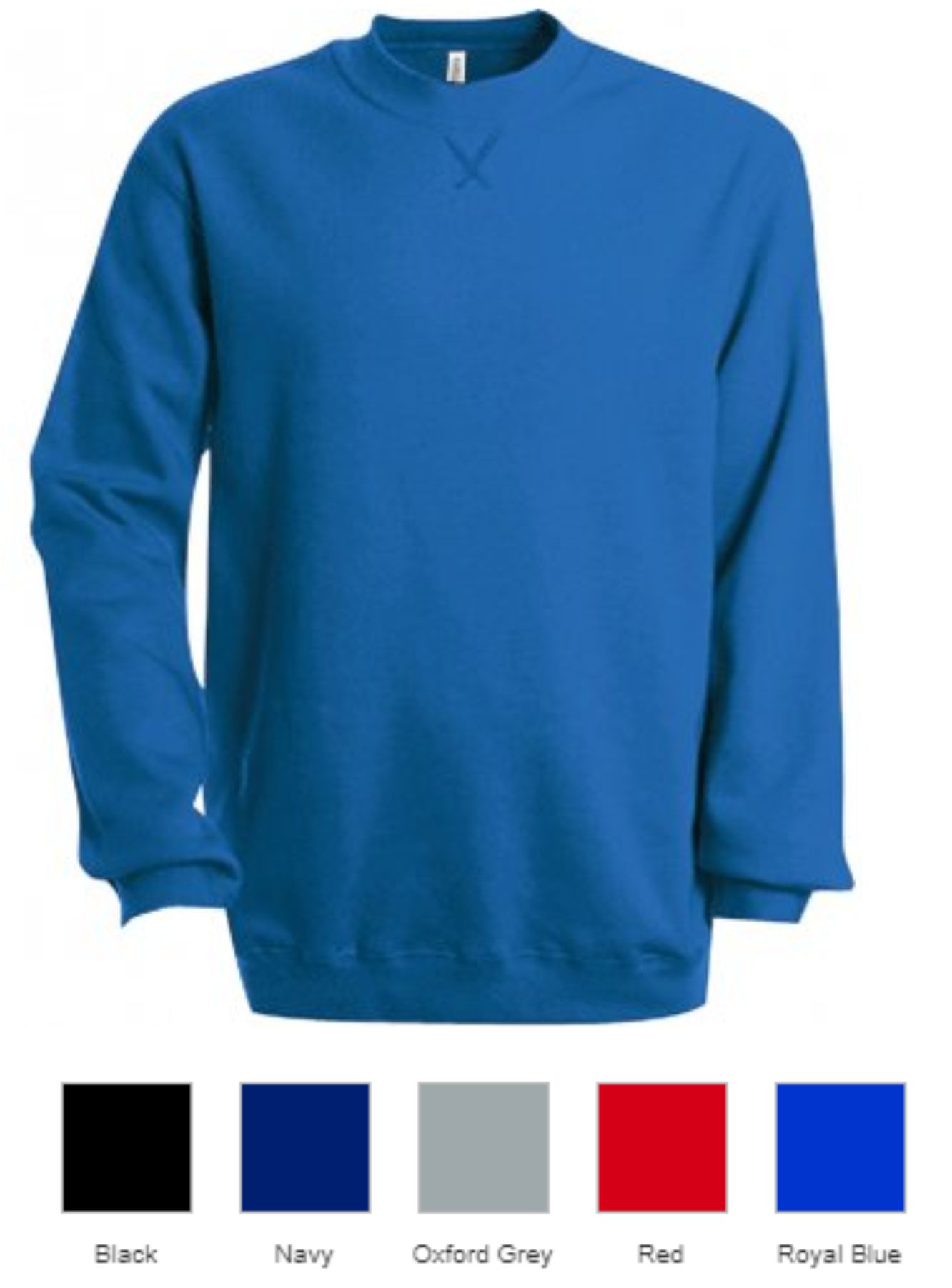Karibn KB442 Crew Neck Sweatshirt  Karibn KB442 Crew Neck Sweatshirt